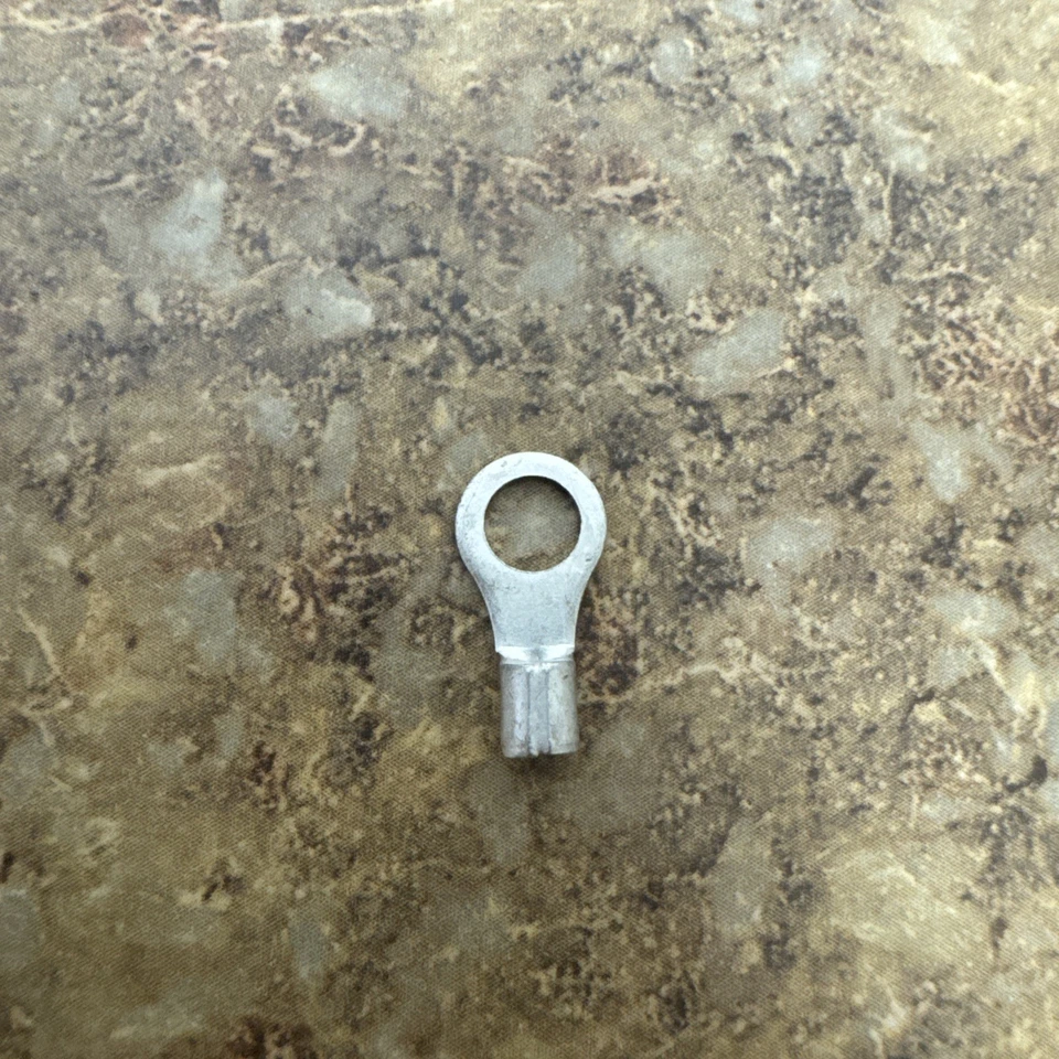 Ring Terminal, 16-14AWG, #10 Stud Size, Non Insulated, Brazed Seam, (1000PK NEW) - Image 2 of 4