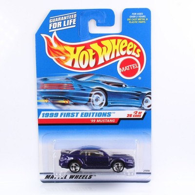 Hot Wheels 1999 - BLUE CARD COLLECTOR - '99 MUSTANG - FIRST EDITIONS