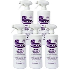 5 Pack Folex 32 oz Instant Spot Remover Carpet Cleaner