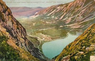 TATRA BERGE - BLACK KOSCLECOWY - KOSCIELEC - POLEN - POSTKARTE