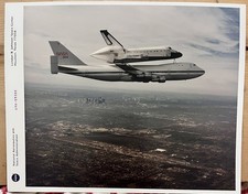 Vintage NASA Photo S90-55300 Red Number 747 SCA 1st Gen JSC Kodak Estate