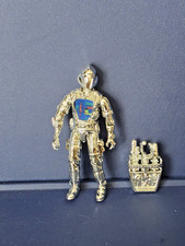 1986 2025 Silver Chrome Cobra Bats Black Major G.i. Joe Gi Joe Action Figures