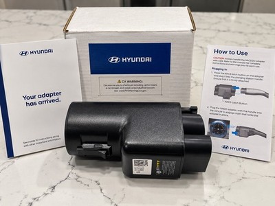 GENUINE HYUNDAI OEM   HYUNDAI SUPPLIED & APPROVED NACS ADAPTER - NEW IN BOX