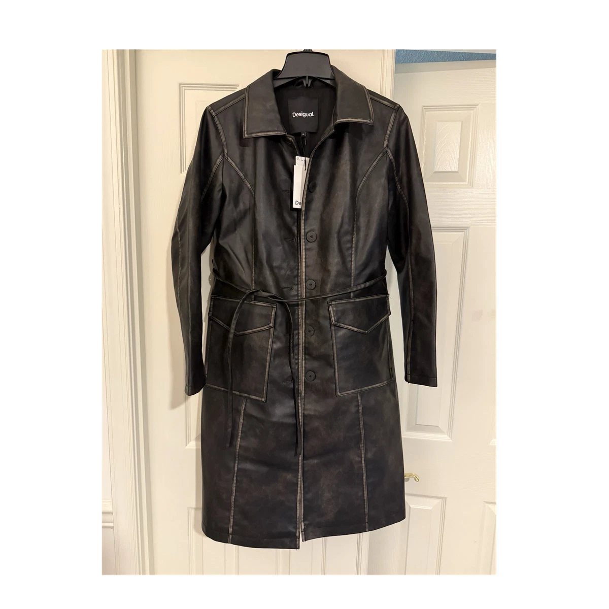 Faux Leather Coats, Jackets & Vests for Women for Sale - eBay