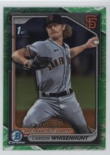 2024 Bowman Chrome Prospects Lunar Glow Refractor Carson Whisenhunt #BCP-96 1u4w