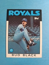 Bud Black 1986 Topps Baseball Card # 697 J8673