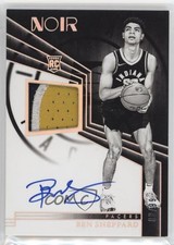 2023 Panini Noir Rookie Black and White 3/99 Ben Sheppard #315 Patch Auto 07mp