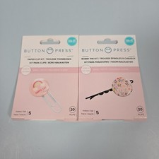 Button Press Kits We R Memory Keepers Bobby Pins And Paper Clips Set Of 2