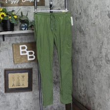 all In Motion Mens Drawstring Ripstop Pants 90277384 Gracious Green S