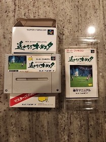 Nintendo Super Famicom SFC 3D Golf Simulation with Manual &mdash; Used Japan