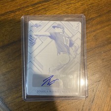 JOSHUA WHRITENOUR AU-JW2 2023 Leaf Perfect Game RC Printing Plate 1/1 