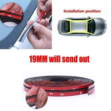 9M Car Windshield Seal Strip Roof Edge Rubber Weatherstrip Waterproof Soundproof