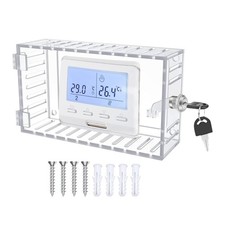 With Combination Lock Thermostat Guard A/C Lo...