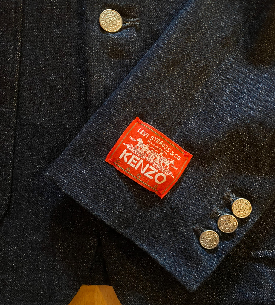BNWT Levi’s x Kenzo Denim Blazer Jacket - Size L - Limited Edition - RRP £620 image 4