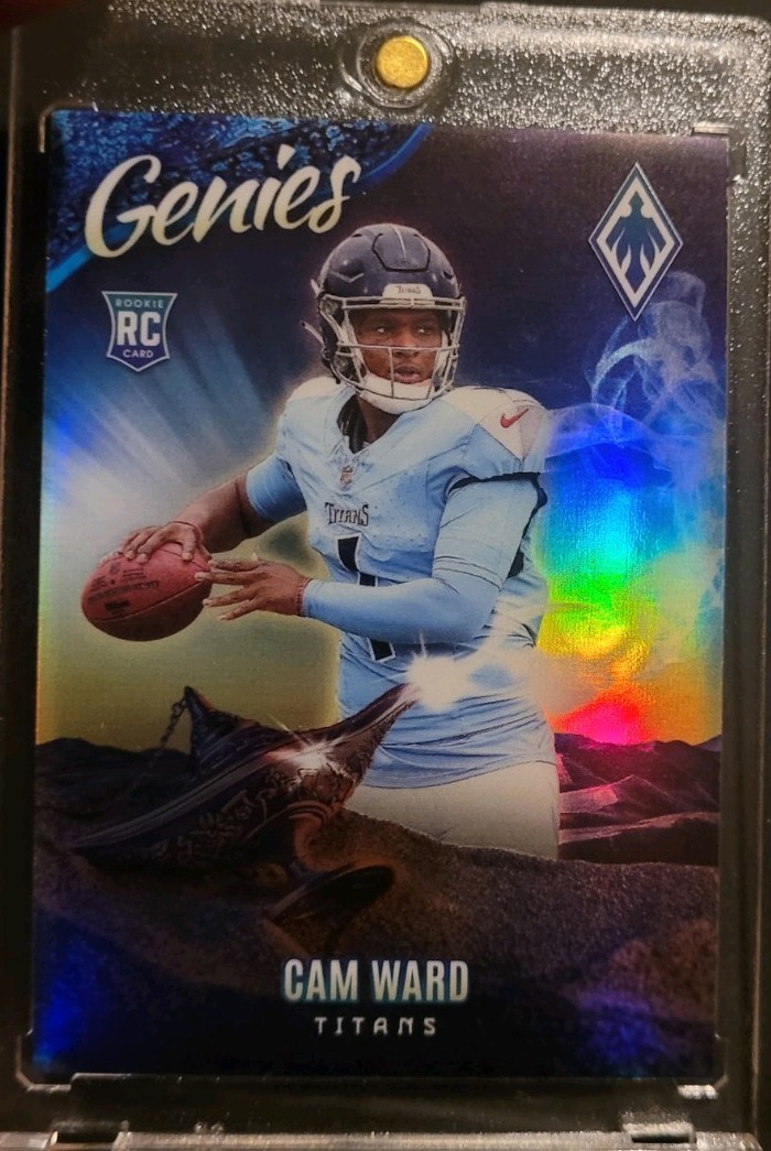 2025 Panini Phoenix Genies Cam Ward Case Hit #11 ultra rare SSP RC