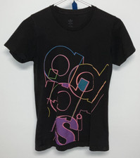 Adidas Short Sleeve T-Shirt Girls Medium Black