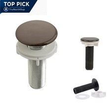 Sink Hole Cover Kitchen Plug Oil Rubbed Bronze Rust Resistant Plastic 3-inch