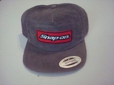 SNAP-ON SNAP CORD CORDUROY SNapback BEACH Y2K 00s HAT CAP VINTAGE DEADSTOCK P3