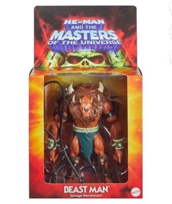 Masters of the Universe Origins Deluxe Beast Man Cartoon Collection  He-Man NIB