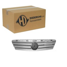 DIEDERICHS KÜHLERGRILL SILBER passend für MERCEDES-BENZ A-KLASSE | 1680041