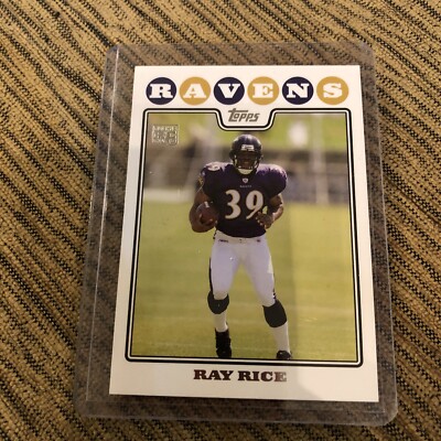 2008 Topps Ray Rice Baltimore Ravens #352 RC Rookie Card | eBay