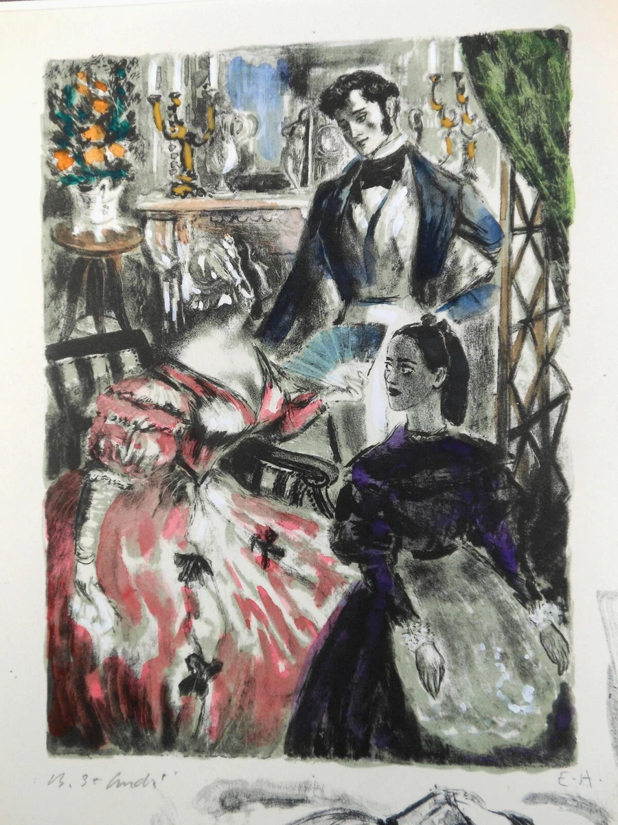 Estampes et gravures du XXe siècle et contemporaines encadrés