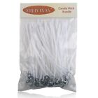 100 Piece 10 Inch Candle Wicksprewaxedcandle Wicks For Candle Making.