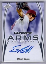 2019 LEAF ULTIMATE ARMS ETHAN SMALL MLB ROOKIE RC AUTO #UAES1