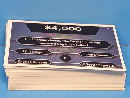 2000 Who Wants To Be A Millionaire Game Replacement Parts You Pick - Picture 8 of 26
