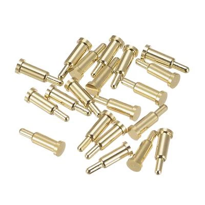 UXCELL Spring Test Probe Pin 20pcs 0.9mm Tip 6mm Height 2mm Full Stroke