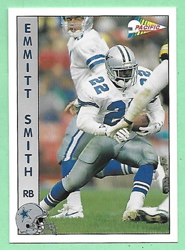 Emmitt Smith #68 — 1992 Pacific football card