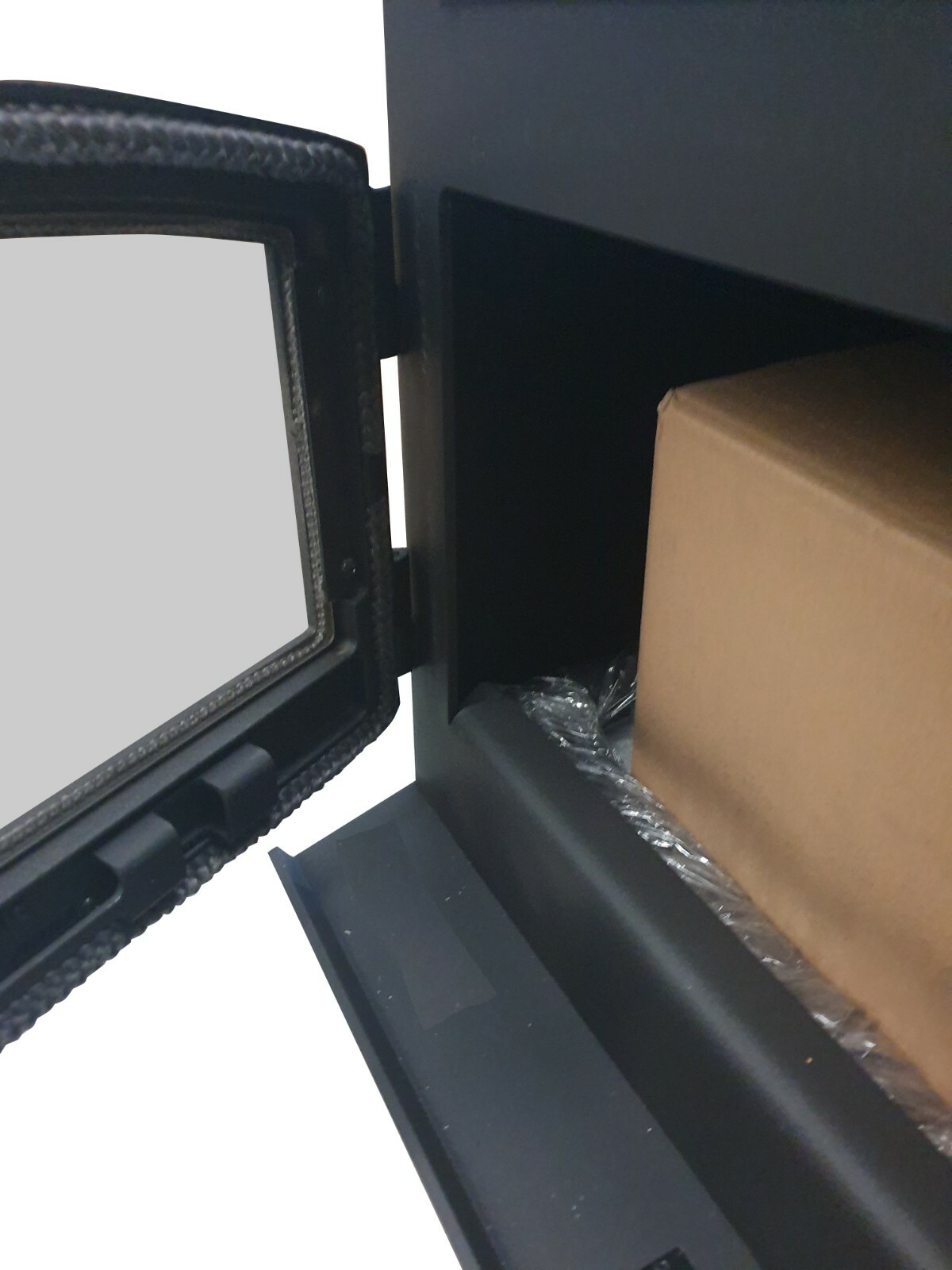 Bare Outdoors Freestanding Heavy Duty Steel & Cast Iron Wood Heater eBay