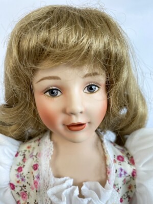 Little Bo Peep Porcelain Doll Franklin Heirloom Dolls By Helen