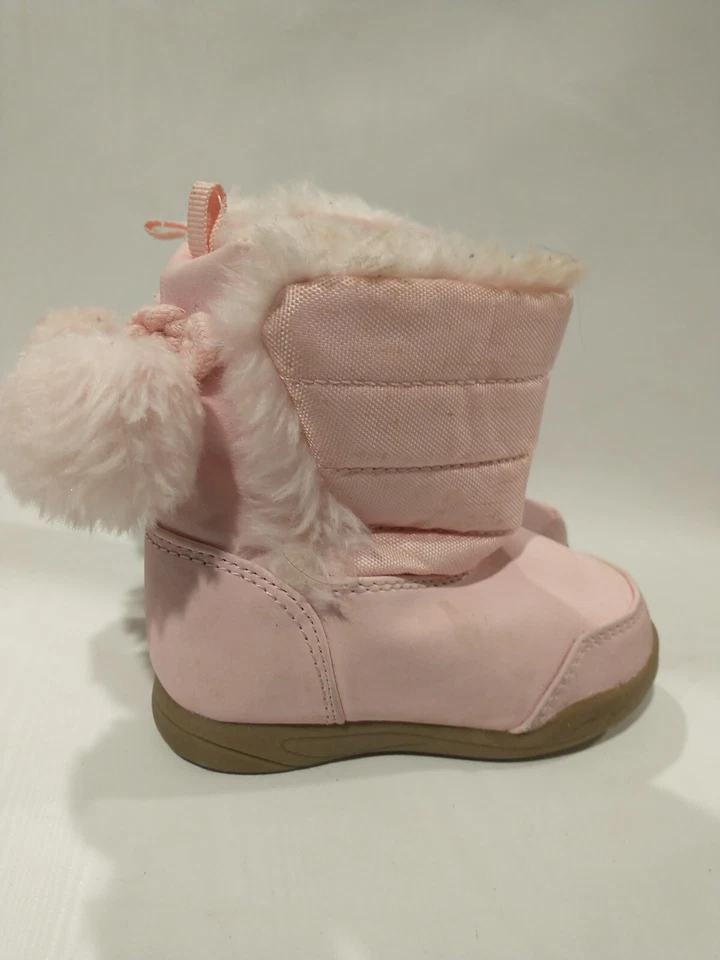 Faded Glory Pommy Zapatos para Niños Pequeños Niñas Bota de Nieve Talla 4 Foto 2 de 4
