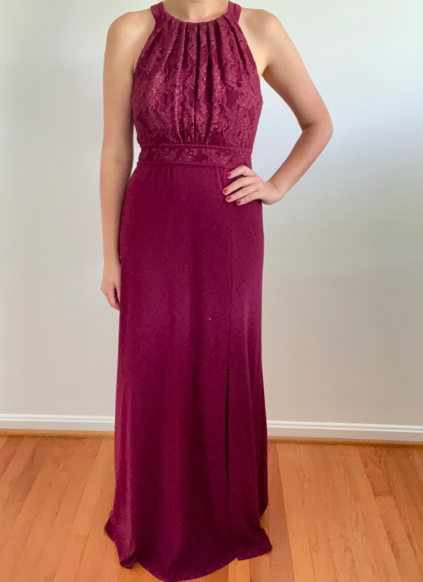 Nightway burgundy, full length evening gown. Size 10. Brand New, no tags. Nightway burgundy, full length evening gown. Size 10. Brand New, no tags.