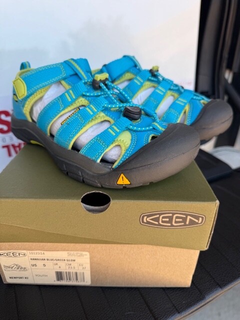 KEEN H2 hawaiano blu verde Youth taglia 5
