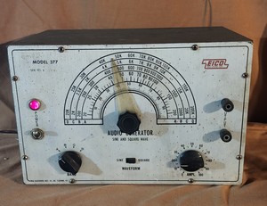Eico Audio Generator Model 377 POWERS UP
