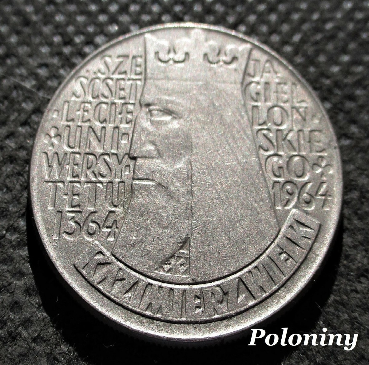 OLD COIN POLAND (PEOPLE'S REPUBLIC) 10 ZLOTY 1964 KING KAZIMIERZ