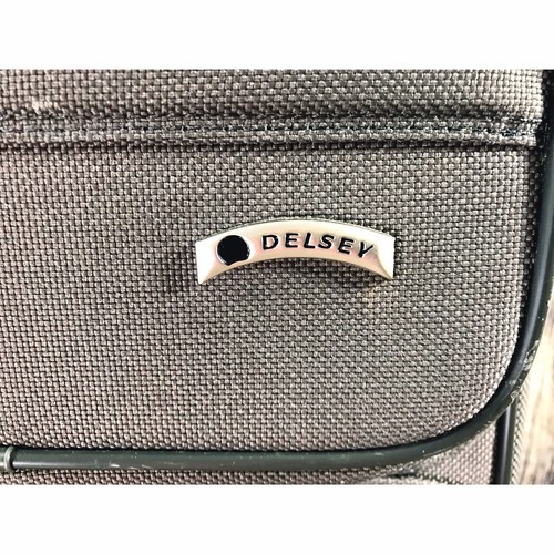 VTG Delsey Rolling Carry On Luggage Garment Bag Collection Deluxe Suitcase 21” eBay