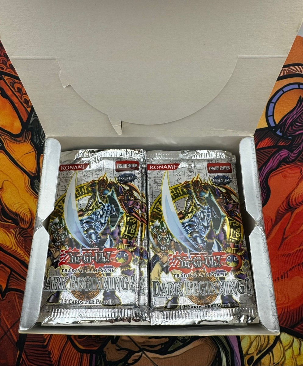 dark beginning 2 booster box EMPTY PACKS Yu-Gi-Oh! Booster Box Dark Beginning 2 Collectible Db2