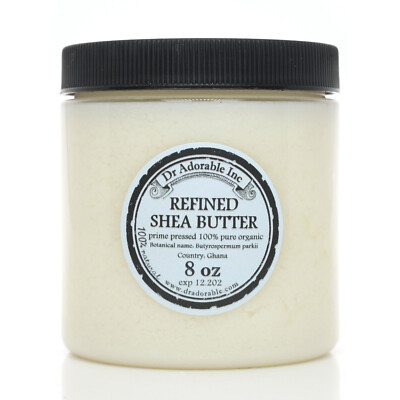 Premium Shea Butter Refined 100 % Pure Organic Natural Grade A You Pick Size