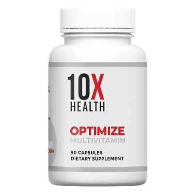 10X Health Optimize Methylated Multivitamin 90 Capsules