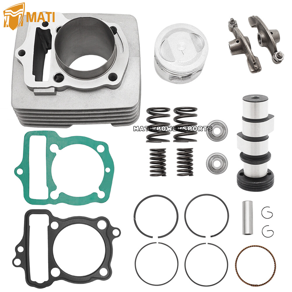 Big Bore Cylinder Kit Piston Camshaft 58mm 120cc For Honda - Foto 10