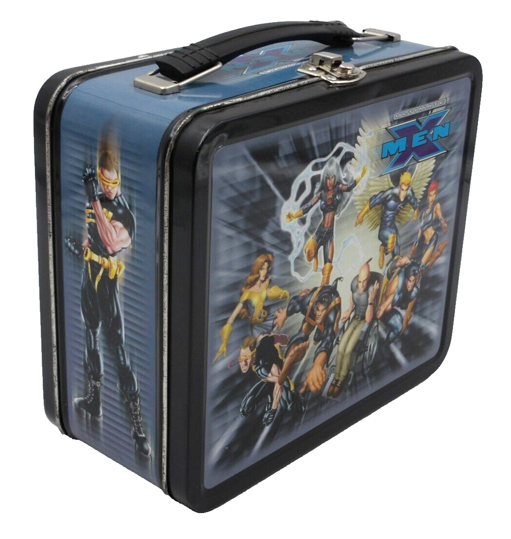 X-Men Metal Lunch Box No Thermos Warriors Art | eBay