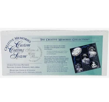Creative Memories Custom Cutting System 12” Patterns Wavy Swell Straight New