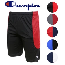 Champion Men's Atheltic Apparel CHD77 Color Blocked 2 Pockets Training Shorts