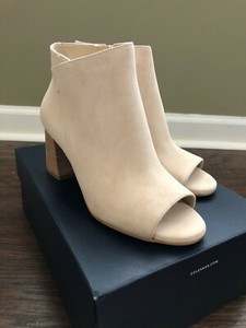 cole haan peep toe booties