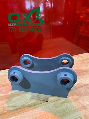 CAT 304CR MINI EXCAVATOR WELD BUCKET EARS SET 40 MM 10-1/4  CENTER- CENTER