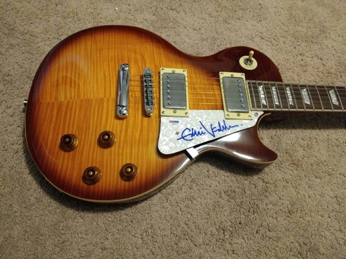 eddie vedder signed guitar psa autographed pearl jam signed