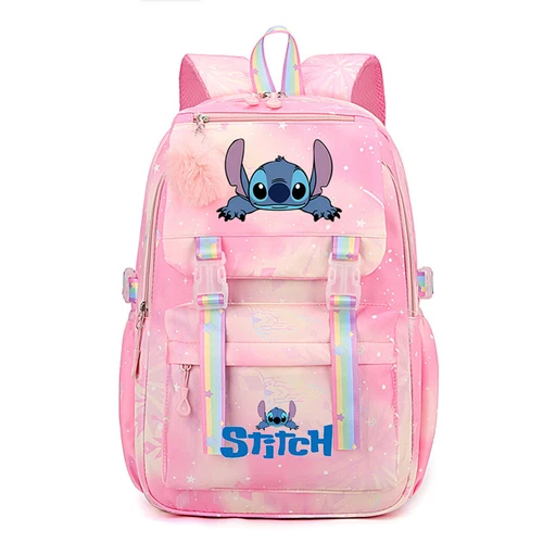 Lilo & Stitch Rucksack Jungen Mädchen Schulrucksack Schultasche Schultertasche - Bild 5 von 31